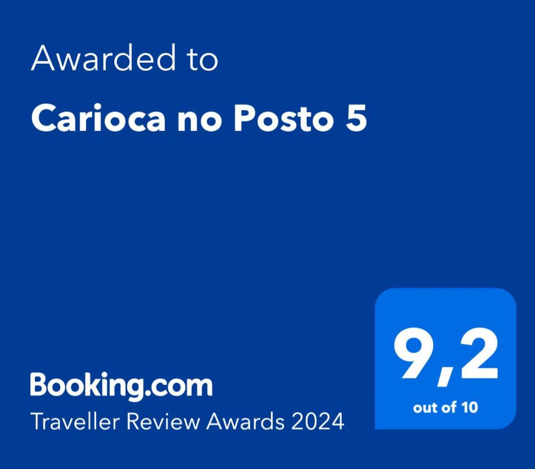Carioca No Posto 5 Lägenhet Rio de Janeiro Exteriör bild